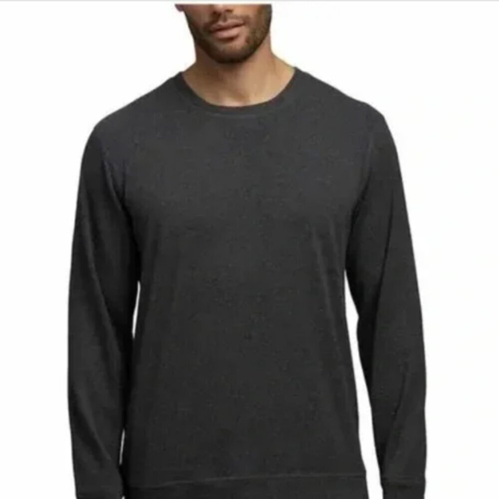 Boston Traders Men's LS Crew Neck Sweatshirt Grey
